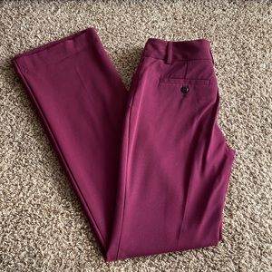 BCX- Dress Pant - Size 3 junior - Wine colored